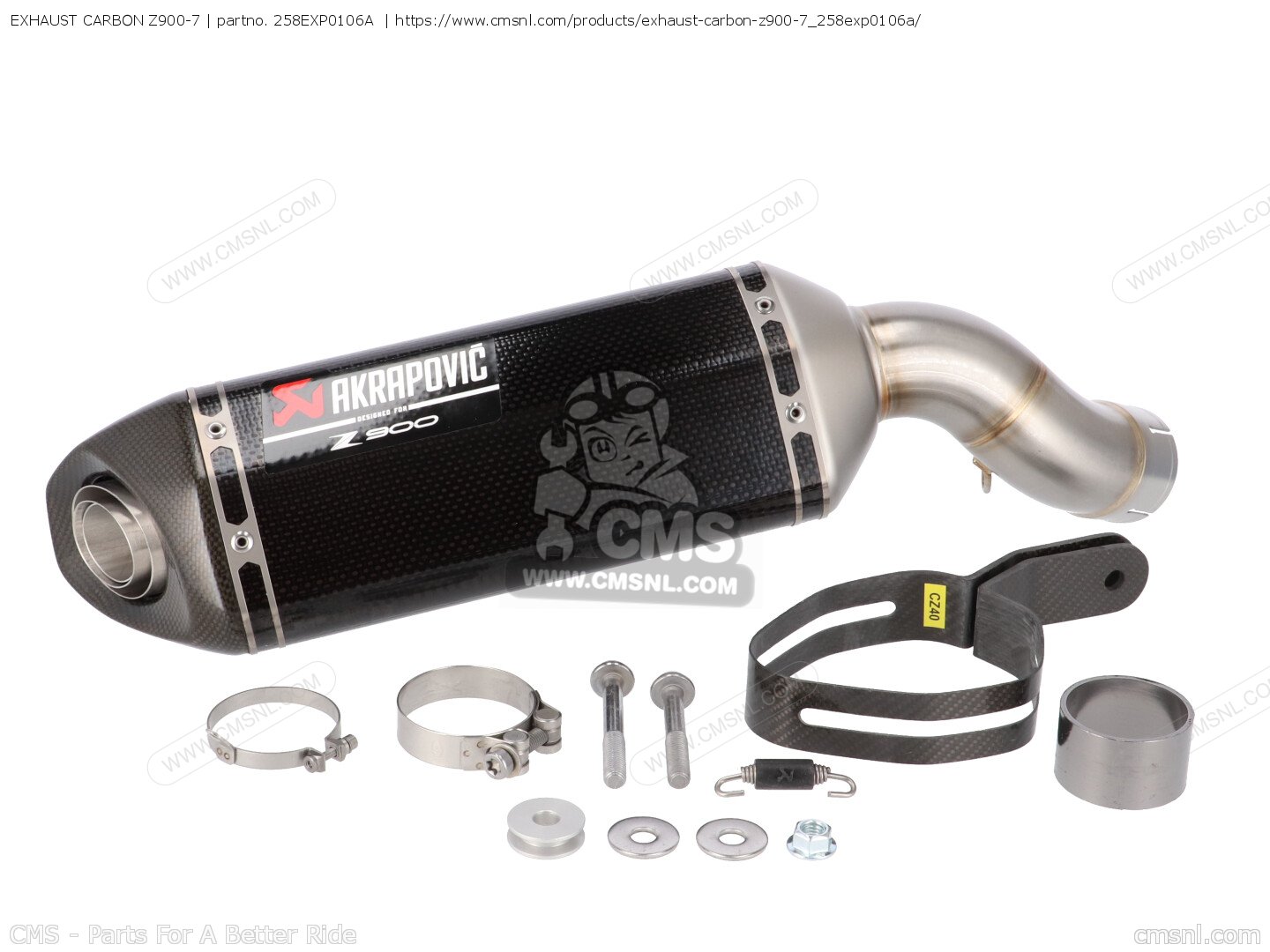 exhaust for z900
