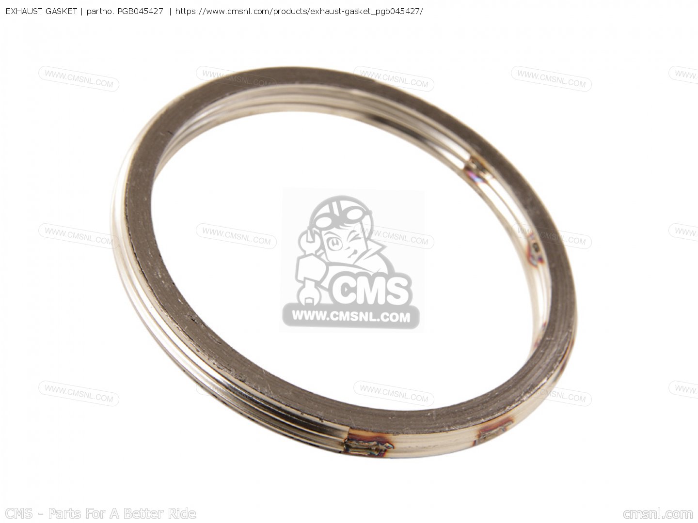 PGB045427 Exhaust Gasket Piaggio Group buy the B045427 at CMSNL