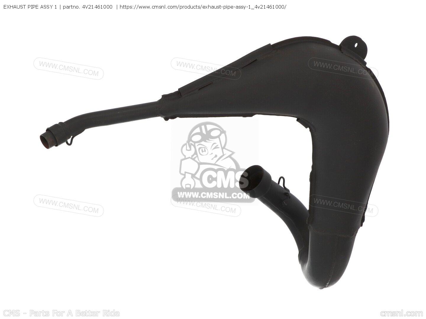 4V21461000: EXHAUST PIPE ASSY 1 Yamaha - buy the 4V2-14610 4V21461000: EXHAUST PIPE ASSY 1 Yamaha - buy the 4V2-14610