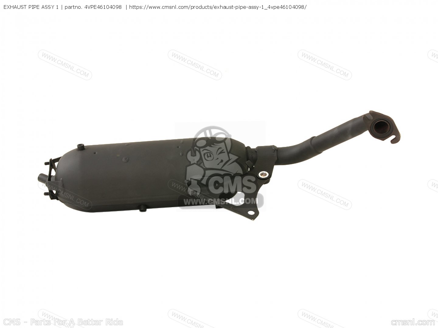EXHAUST PIPE ASSY 1をYamahaに - CMSNLで注文