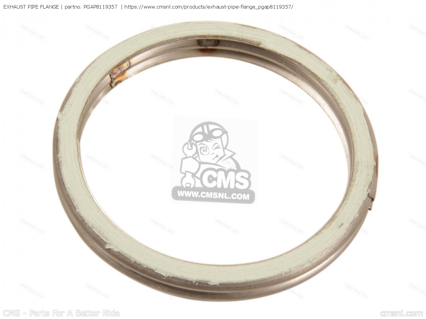 PGAP8119357 Exhaust Pipe Flange Piaggio Group buy the AP8119357 at CMSNL