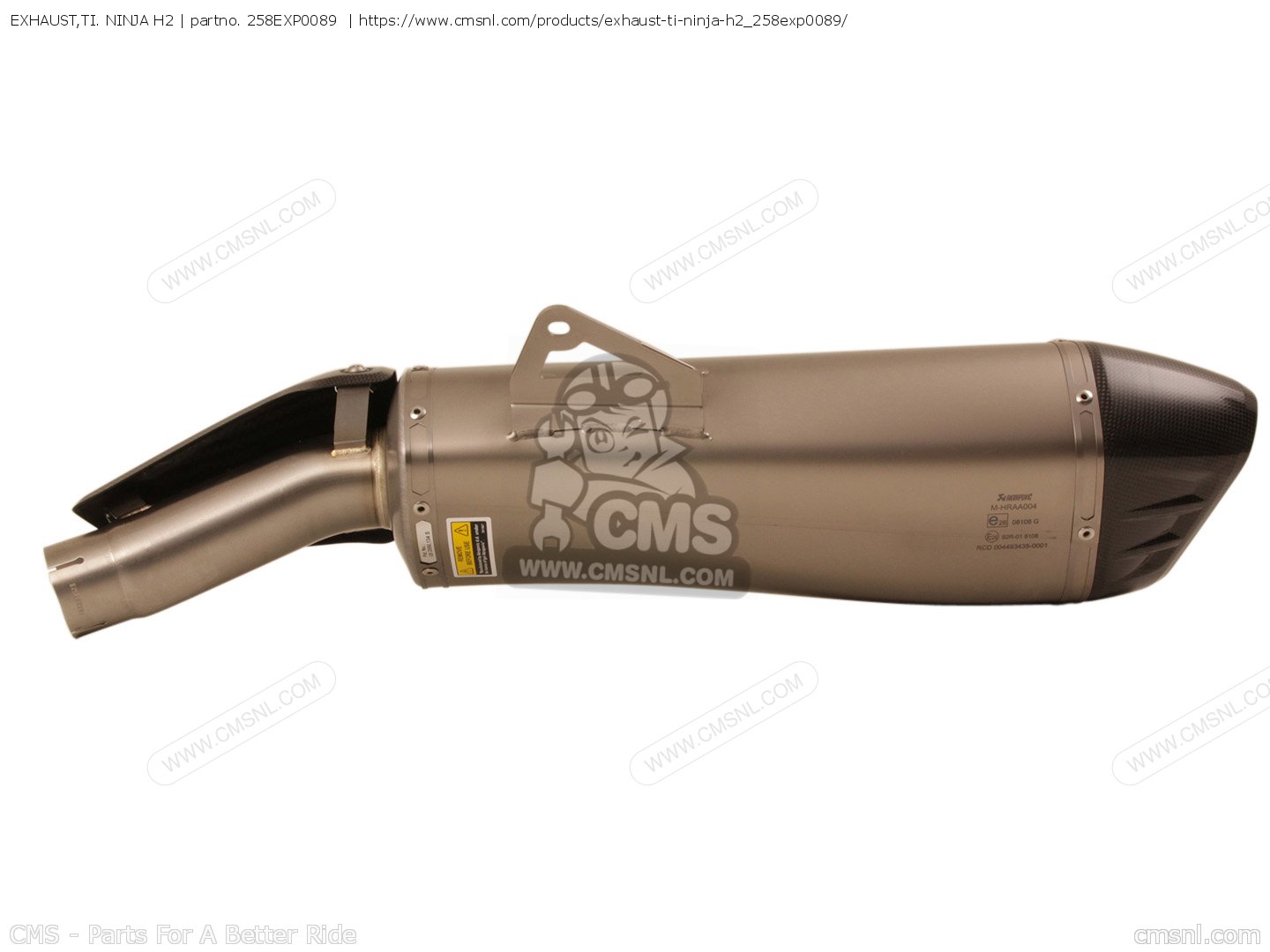 ninja h2 exhaust