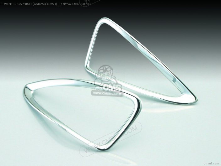 Kitaco F WINKER GARNISH (GSR250/GJ55D) 6582800700 Kitaco F WINKER GARNISH (GSR250/GJ55D) 6582800700