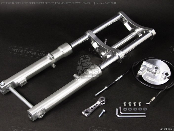 Takegawa F27 FRONT FORK KIT(10INCH/60MM OFFSET) FOR MONKEY(507MM/NOMARL H 06010041