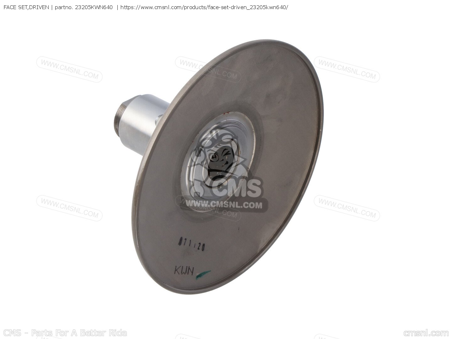 23205KWN640 Face Set,driven Honda buy the 23205KWN640 at CMSNL