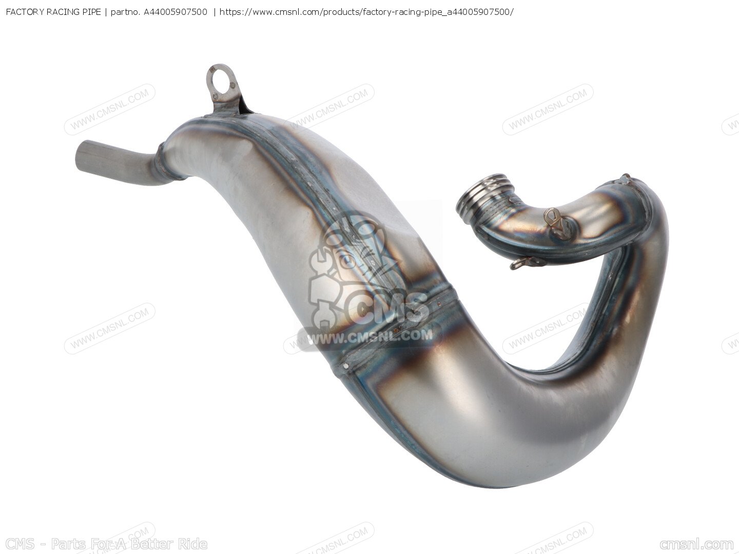 Formula Racing Pipe A44005907500: FACTORY RACING PIPE KTM - buy the A44005907500 at CMSNL