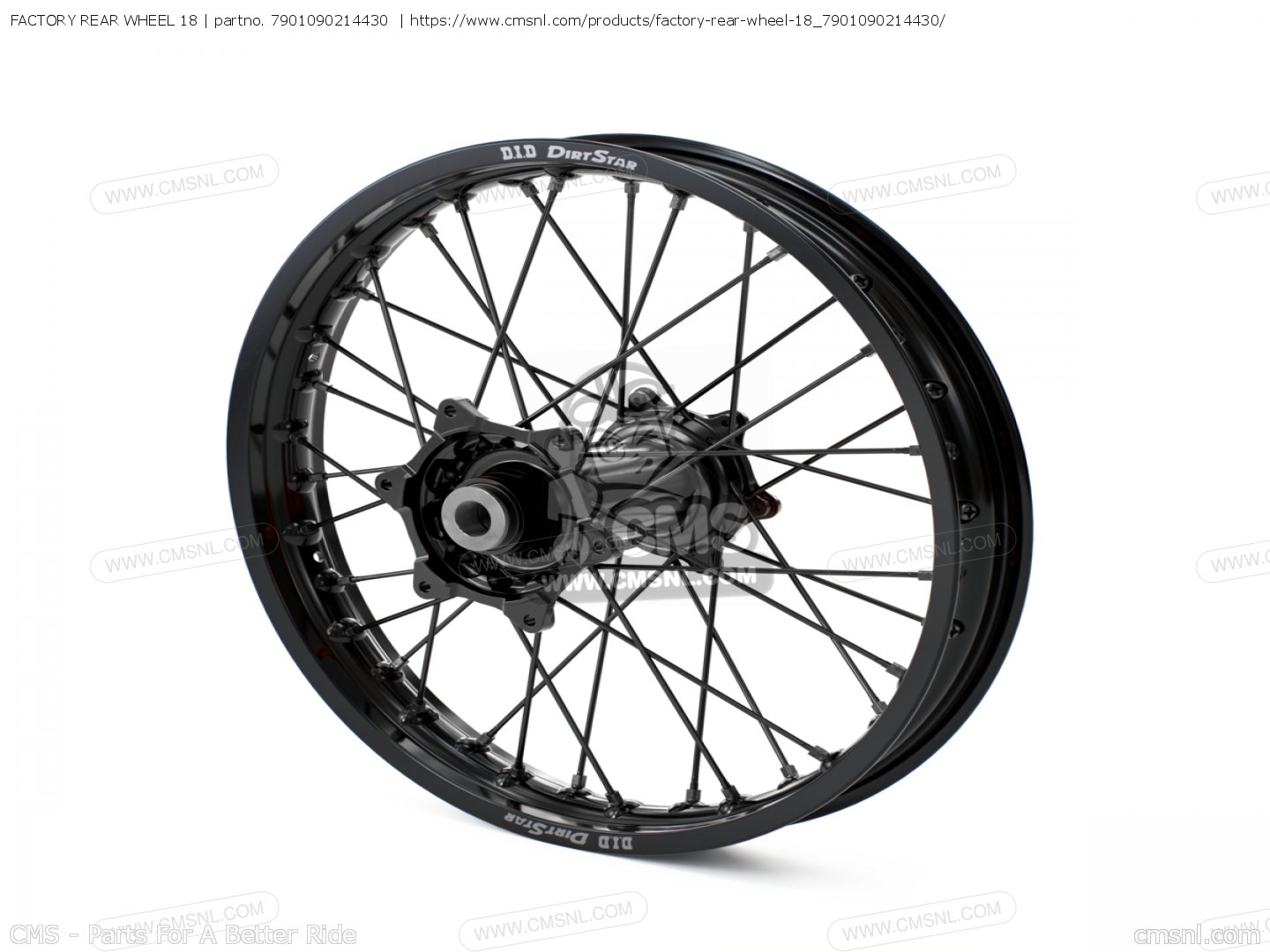KTM Genuine / ケーティーエム純正 Factory Rear Wheel 18