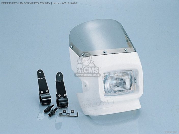 Kitaco FAIRING KIT (LAWSON/WHITE) MONKEY 6001014620