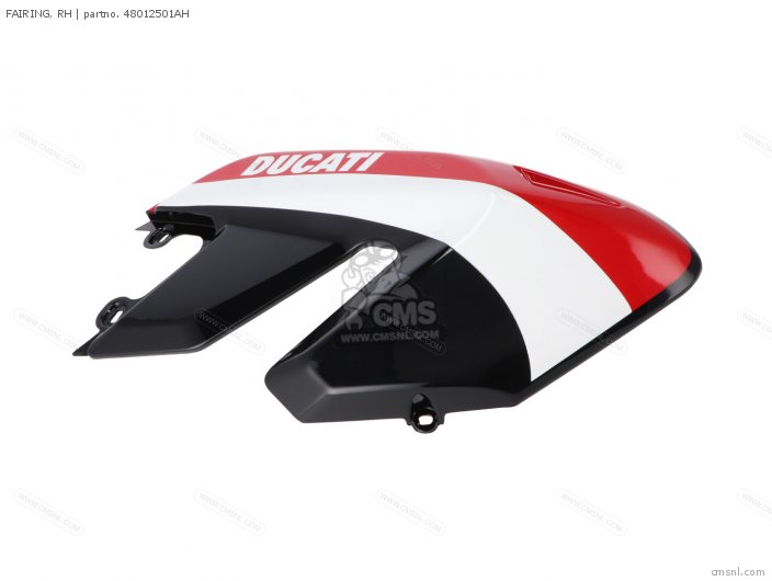 Ducati FAIRING, RH 48012501AH