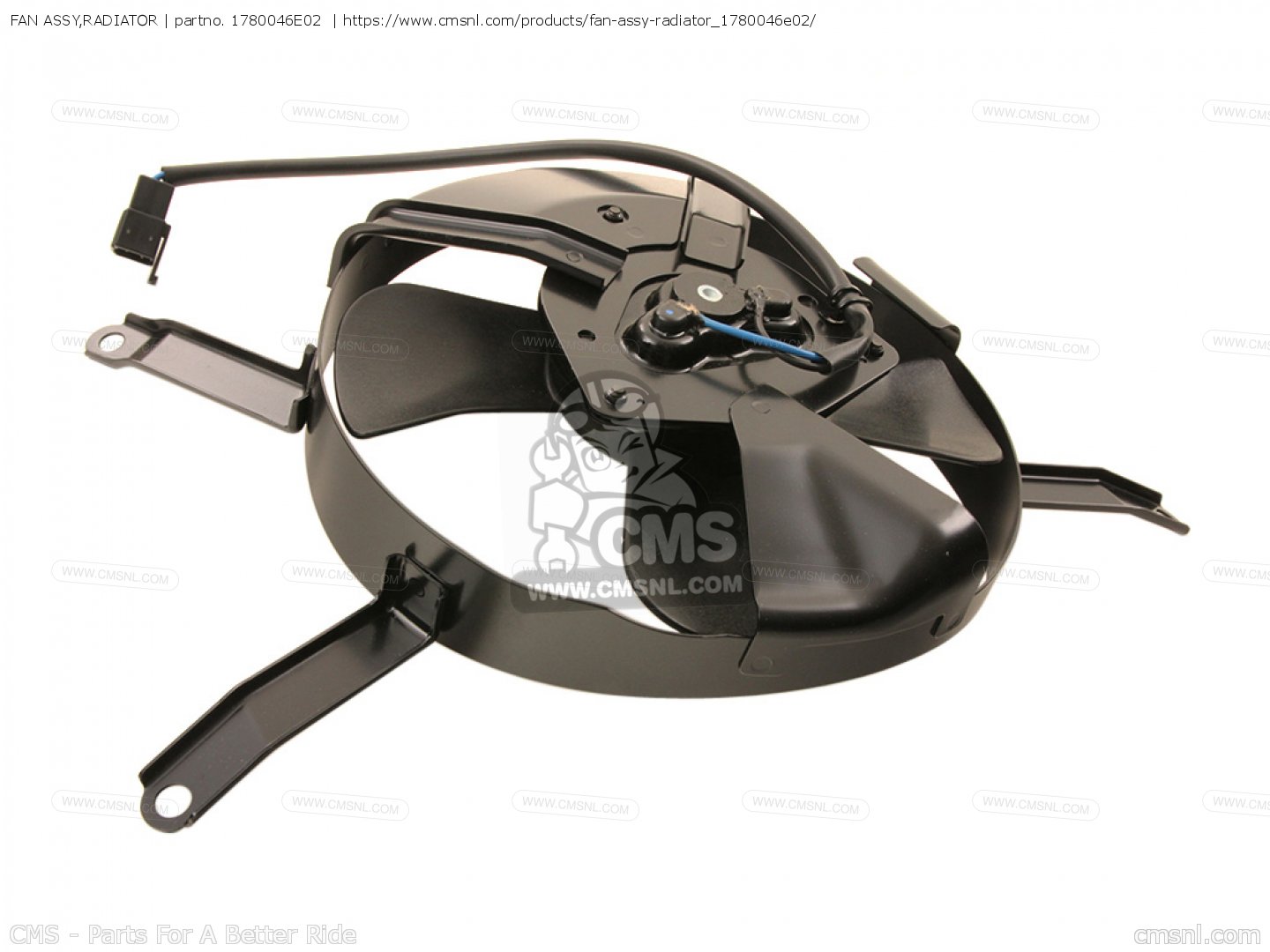 FAN ASSY,RADIATOR for GSXR1100W 1993 (P) USA (E03) order at CMSNL