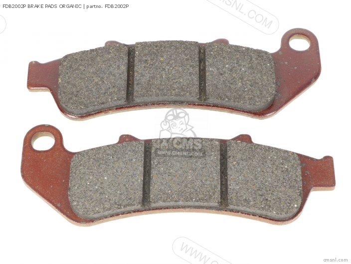 Fdb2002p Brake Pads Organic photo