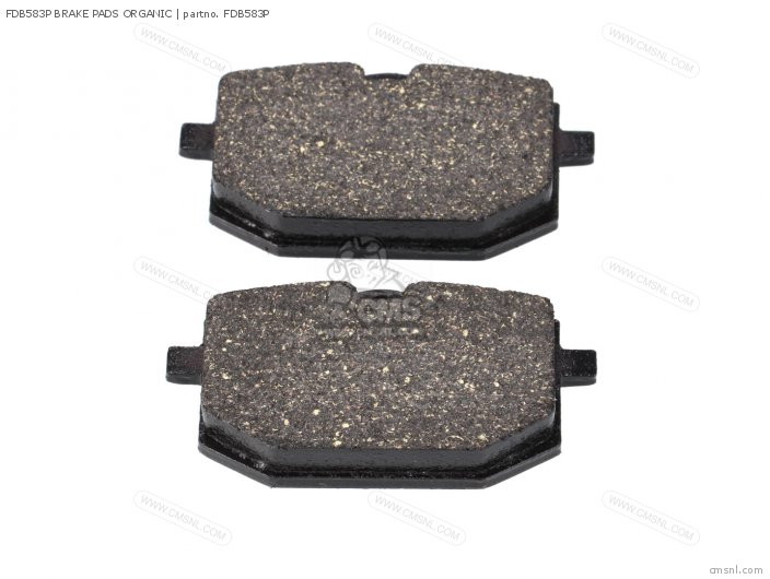 FERODO FDB583P BRAKE PADS ORGANIC FDB583P