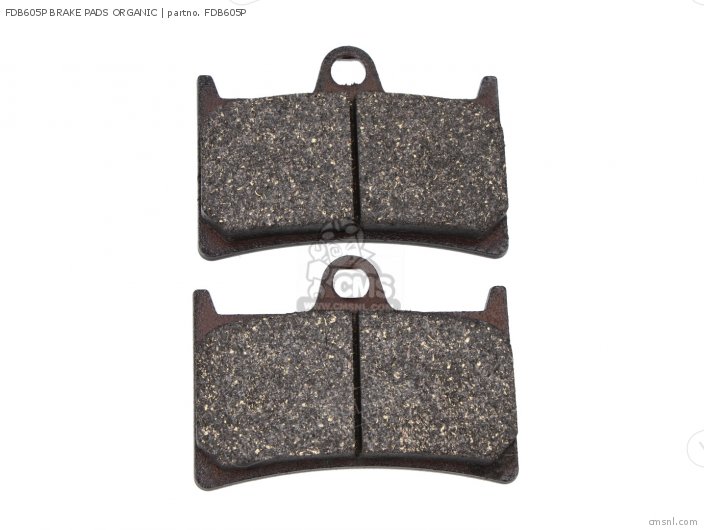 Fdb605p Brake Pads Organic photo