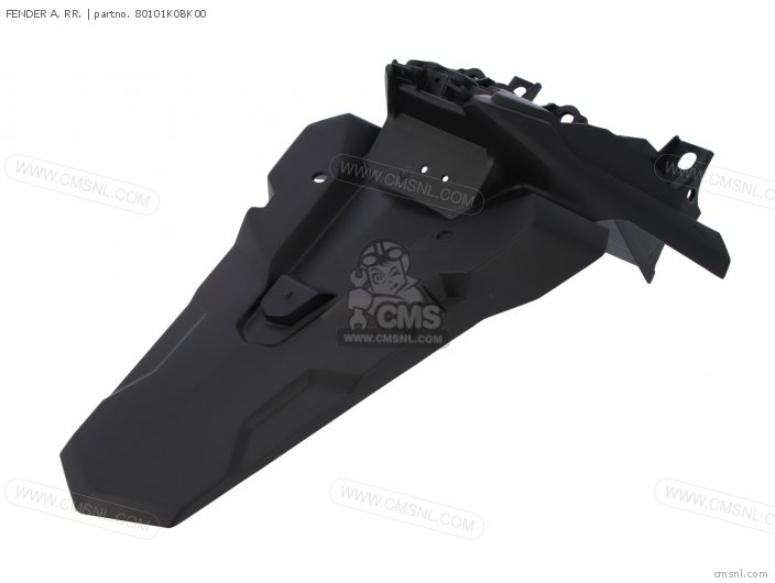 Honda FENDER A,REAR 80101K0BK00 Honda FENDER A,REAR 80101K0BK00