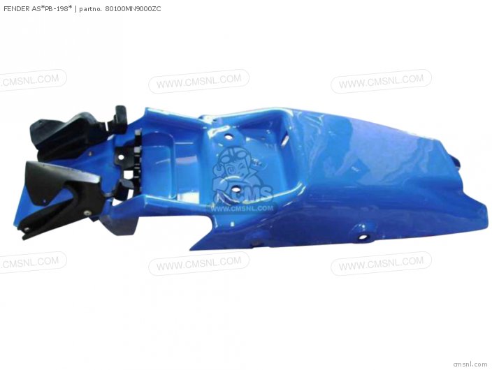 Honda FENDER AS*PB-198* 80100MN9000ZC