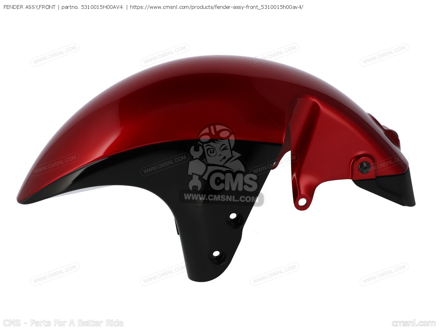 FENDER ASSY,FRONT for GSX1300RA HAYABUSA 2014 (L4) USA (E03) - order at  CMSNL