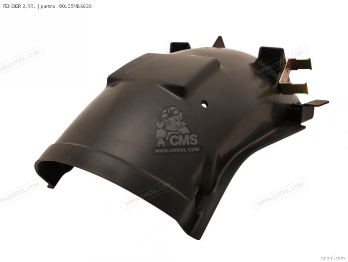 Honda FENDER B,RR. 80105MB6630