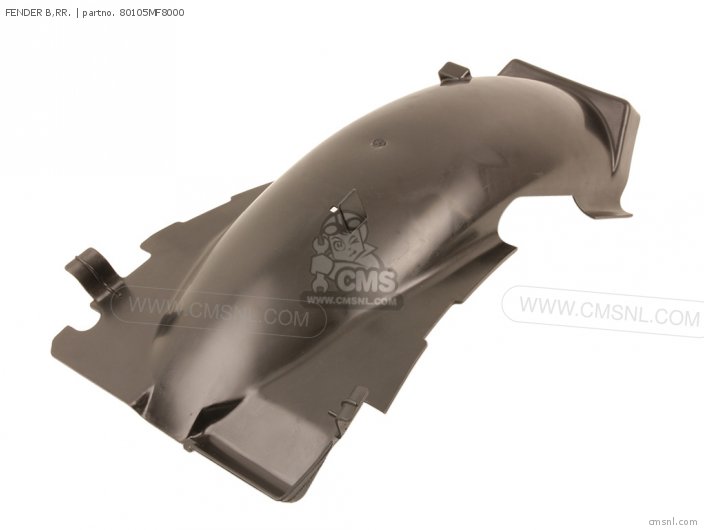 Honda FENDER B,RR. 80105MF8000 Honda FENDER B,RR. 80105MF8000