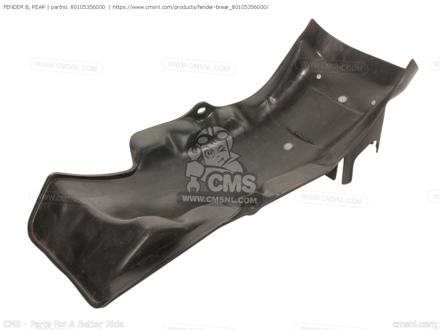 80105356000: Fender B, Rear Honda - Buy The 80105-356-000 At CMSNL