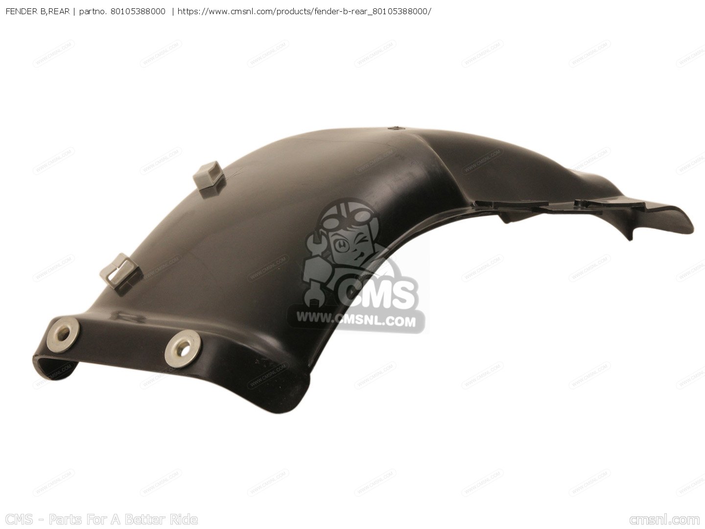 80105388000: Fender B,rear Honda - Buy The 80105-388-000 At CMSNL