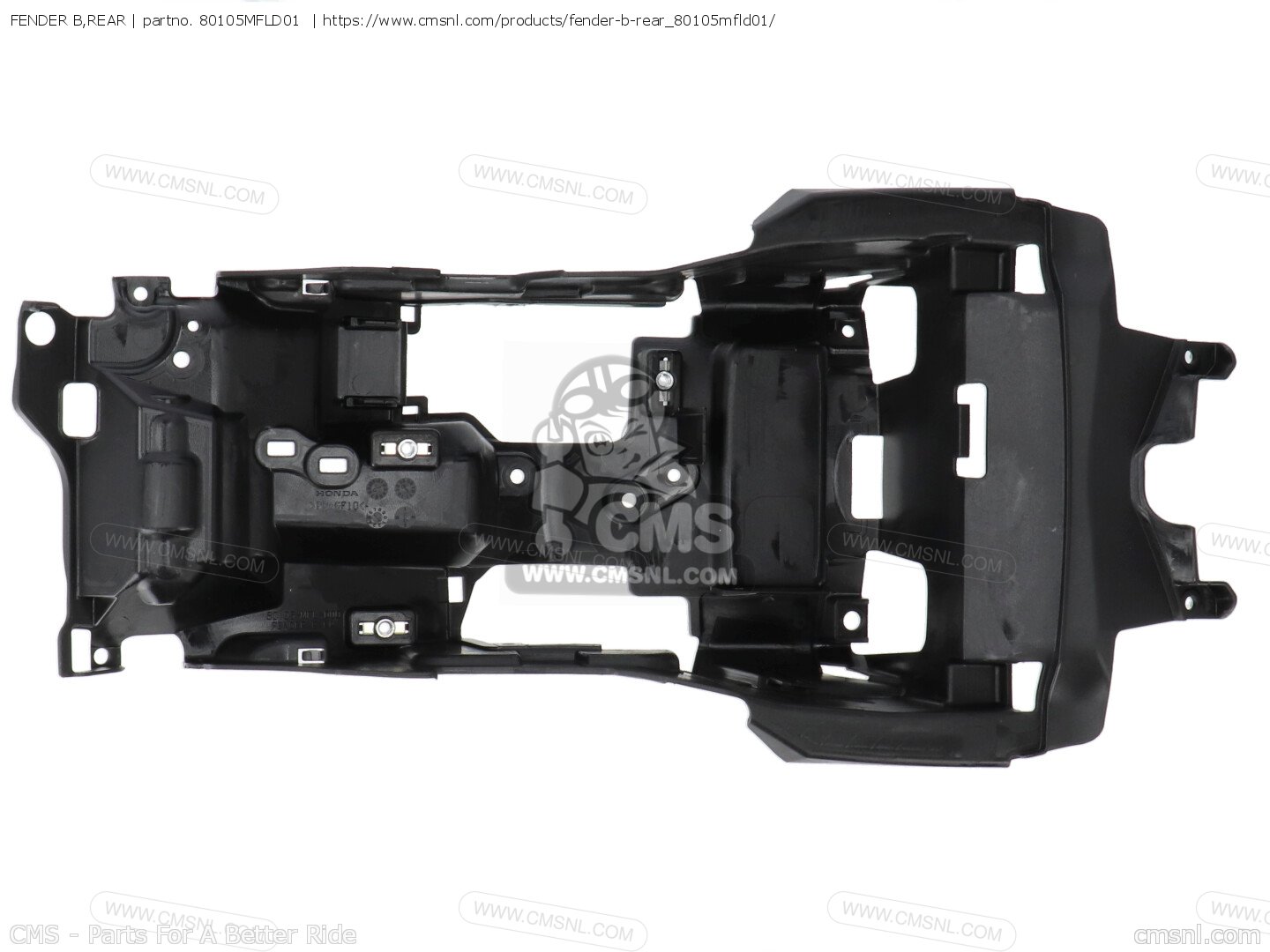 akaちゃん コンパクト メーカー在庫あり】 80105-MFL-D00 ホンダ純正 フェンダーB リア 80105
