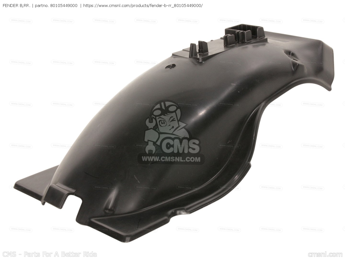 80105449000: Fender B,rr. Honda - Buy The 80105-449-000 At CMSNL