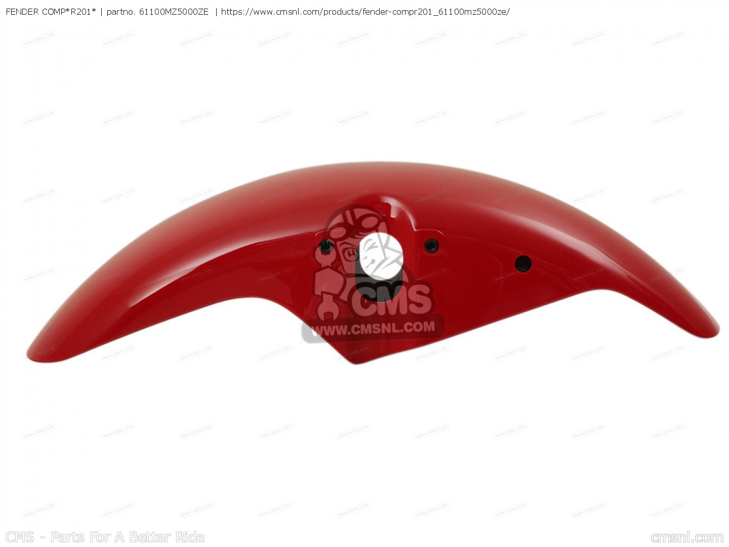 61100MZ5000ZE: Fender Comp*r201* Honda - buy the 61100-MZ5-000ZE at CMSNL