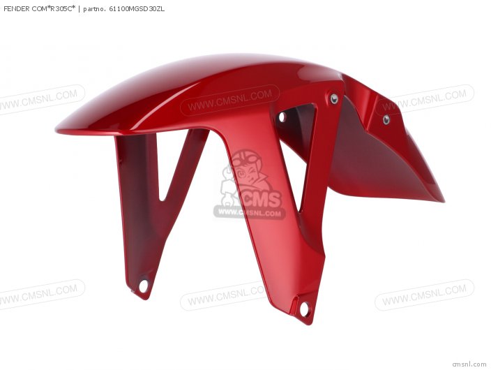 Honda FENDER COM*R305C* 61100MGSD30ZL Honda FENDER COM*R305C* 61100MGSD30ZL