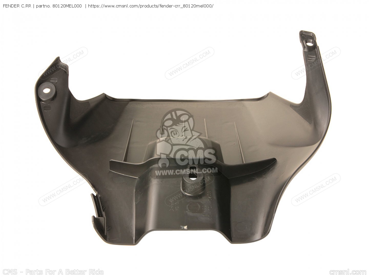 80120MEL000: FENDER C.RR Honda - buy the 80120-MEL-000 at CMSNL