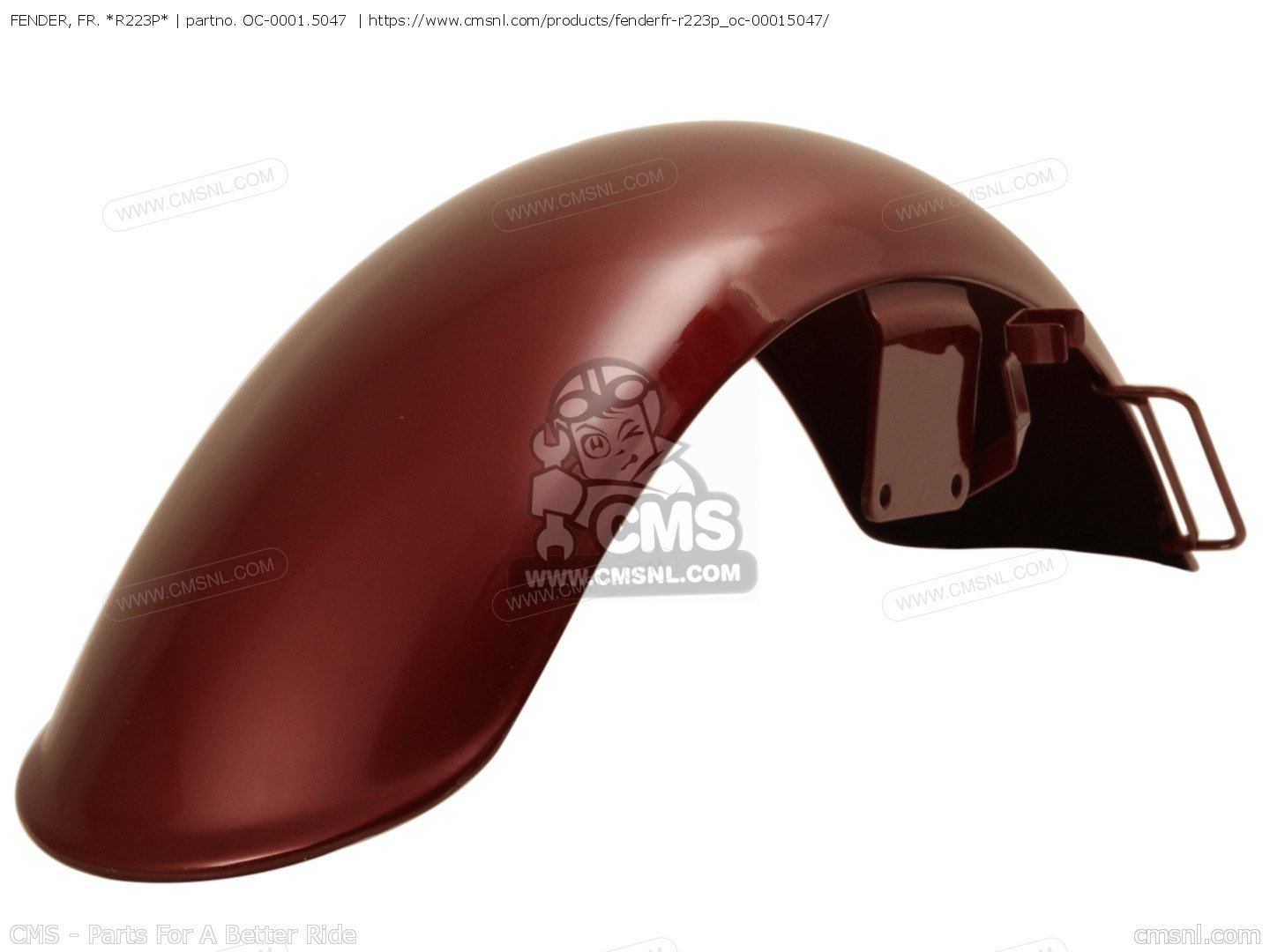 Fender Fr R OC-0001-5047: FENDER, FR. *R223P* Honda - buy the 61100-MR1-000YC at CMSNL