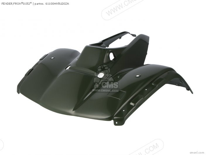 Honda FENDER,FRON*G152* 61100HN5U20ZA Honda FENDER,FRON*G152* 61100HN5U20ZA