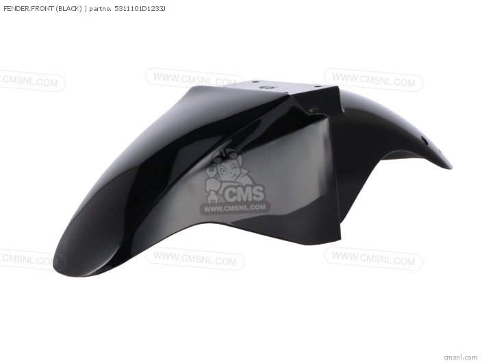 Suzuki FENDER,FRONT (BLACK) 5311101D1233J