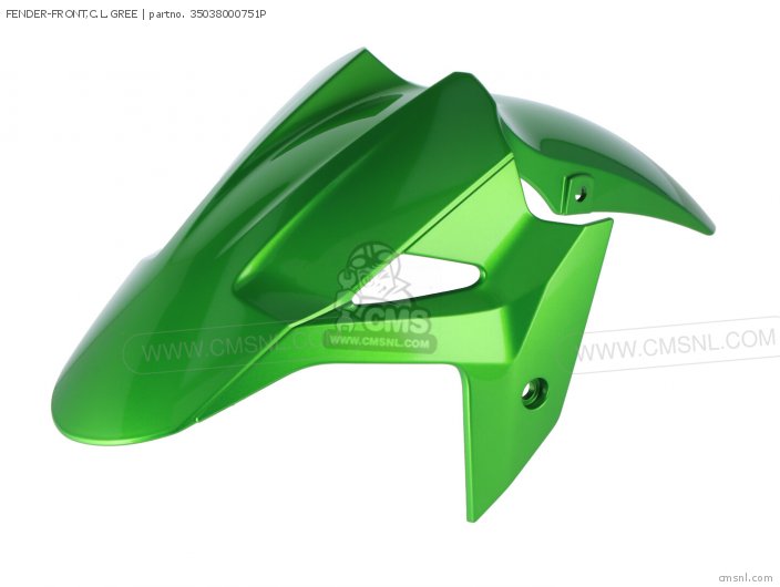 Kawasaki FENDER-FRONT,C.L.GREE 35038000751P Kawasaki FENDER-FRONT,C.L.GREE 35038000751P