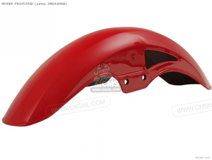FENDER-FRONT F RED