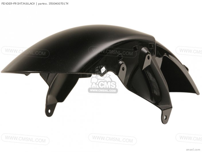 Kawasaki FENDER-FRONT,M.BLACK 35004007017K