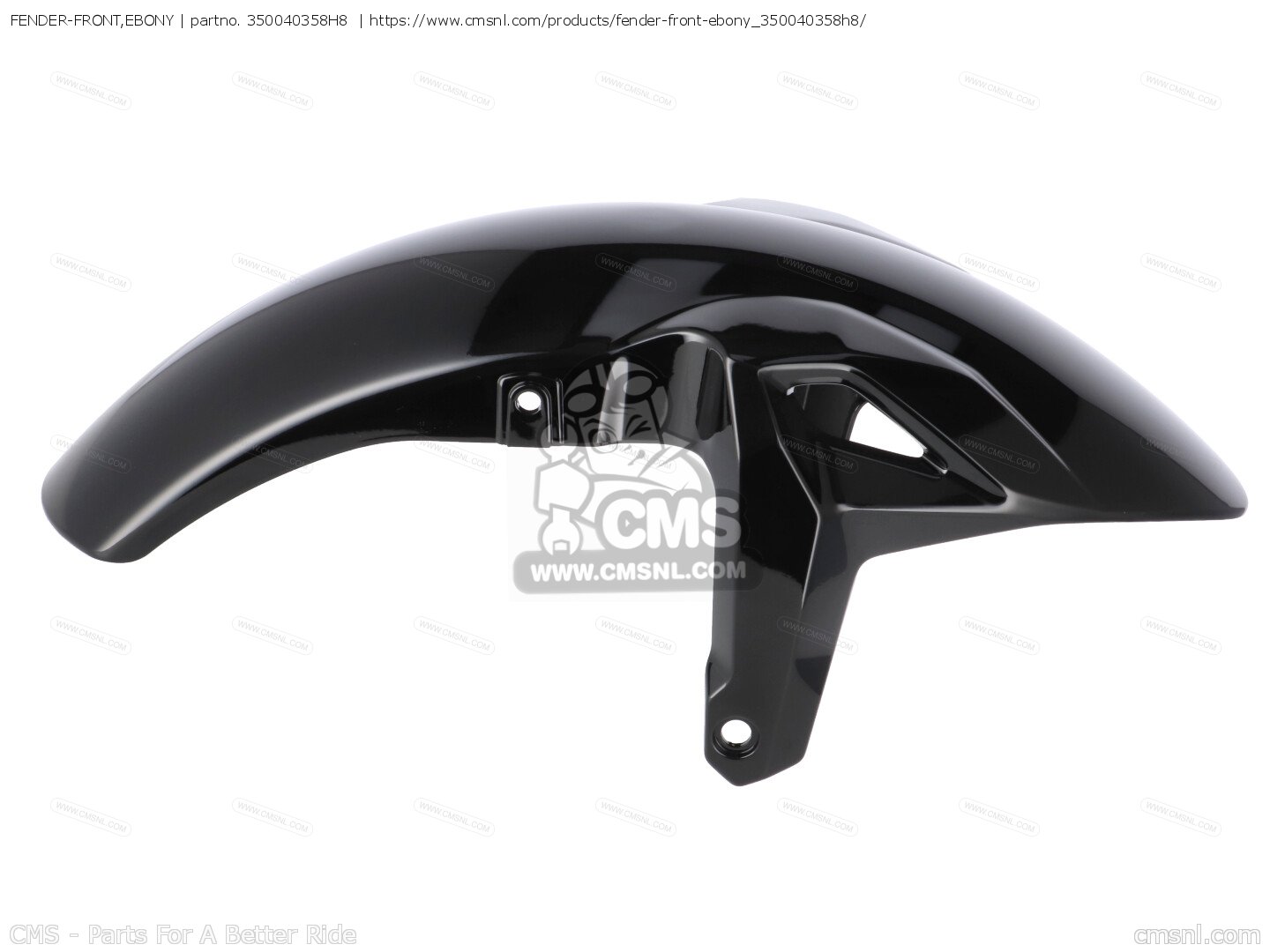 FENDER-FRONT,EBONY for ER650HJF Z650 2018 EUROPE,MIDDLE EAST