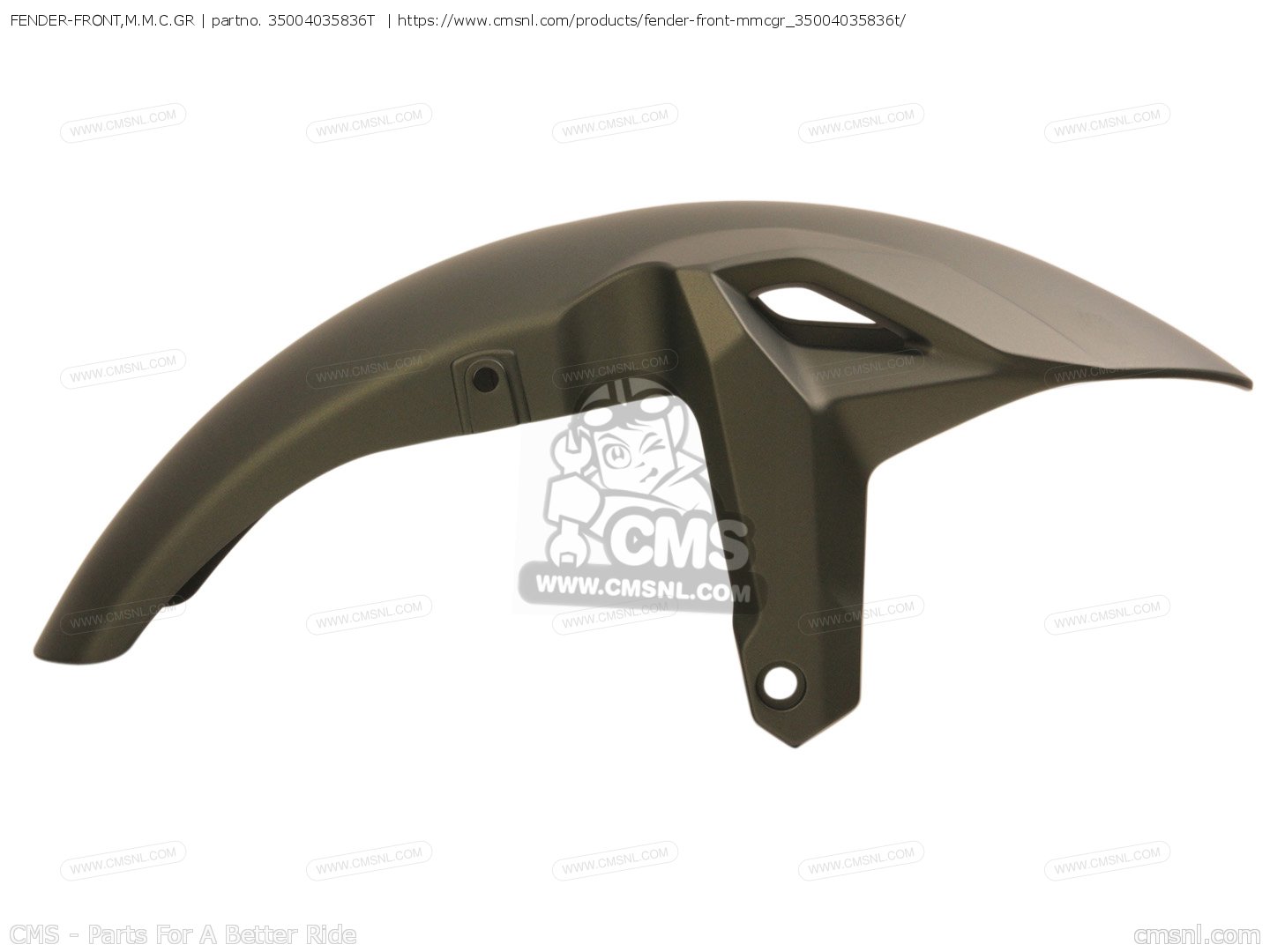 35004035836T: Fender-front,m.m.c.gr Kawasaki - buy the 35004-0358 