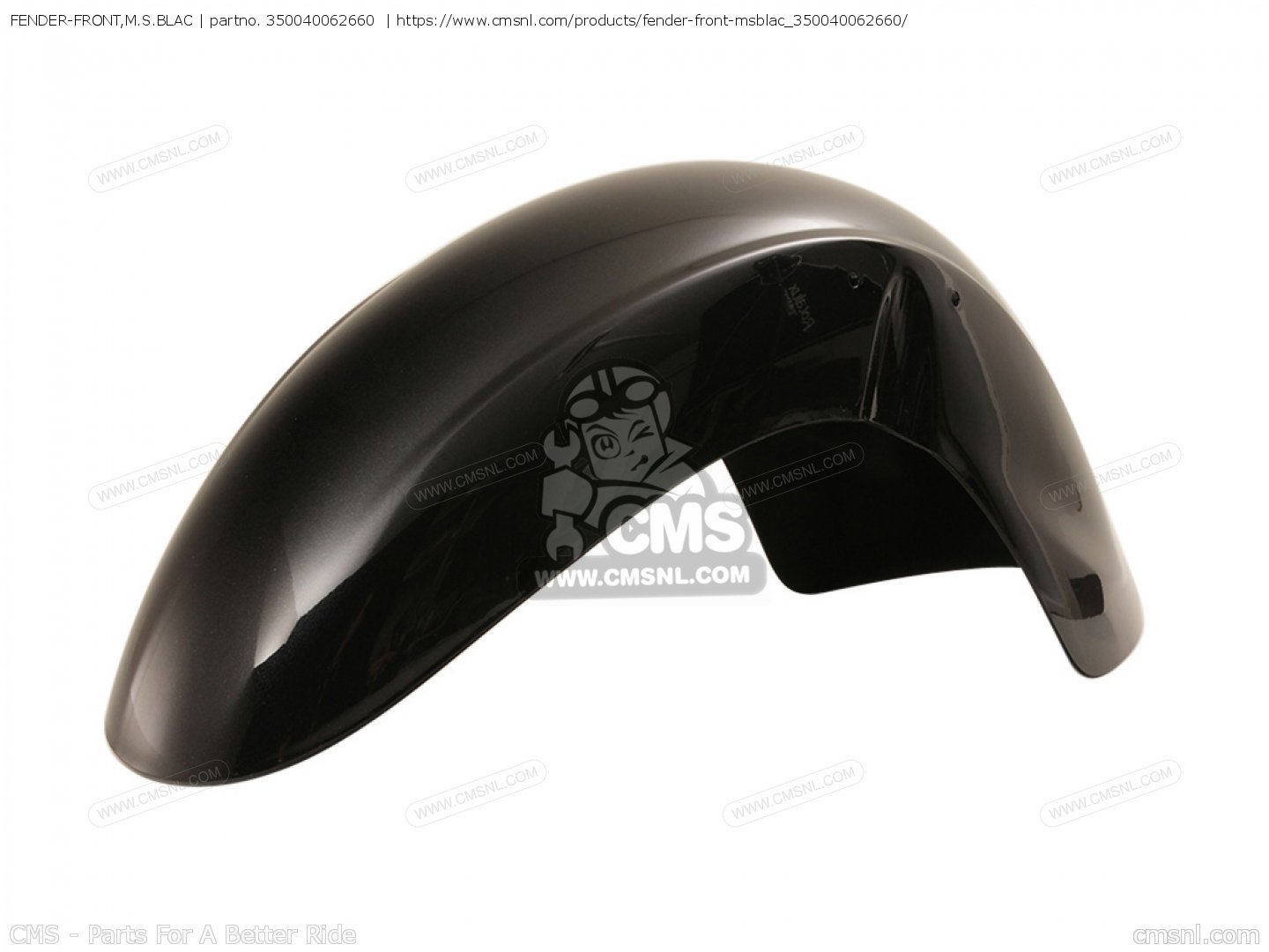 350040062660: Fender-front,m.s.blac Kawasaki - buy the 35004-0062