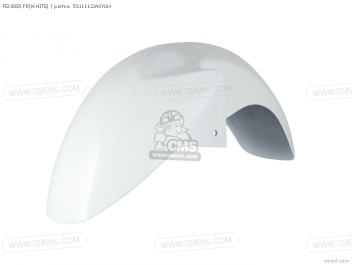 Suzuki FENDER,FR(WHITE) 5311112JA0YUH