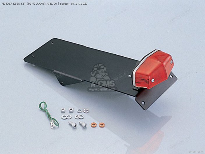 Kitaco FENDER LESS KIT (MINI LUCAS) APE100 6911413020