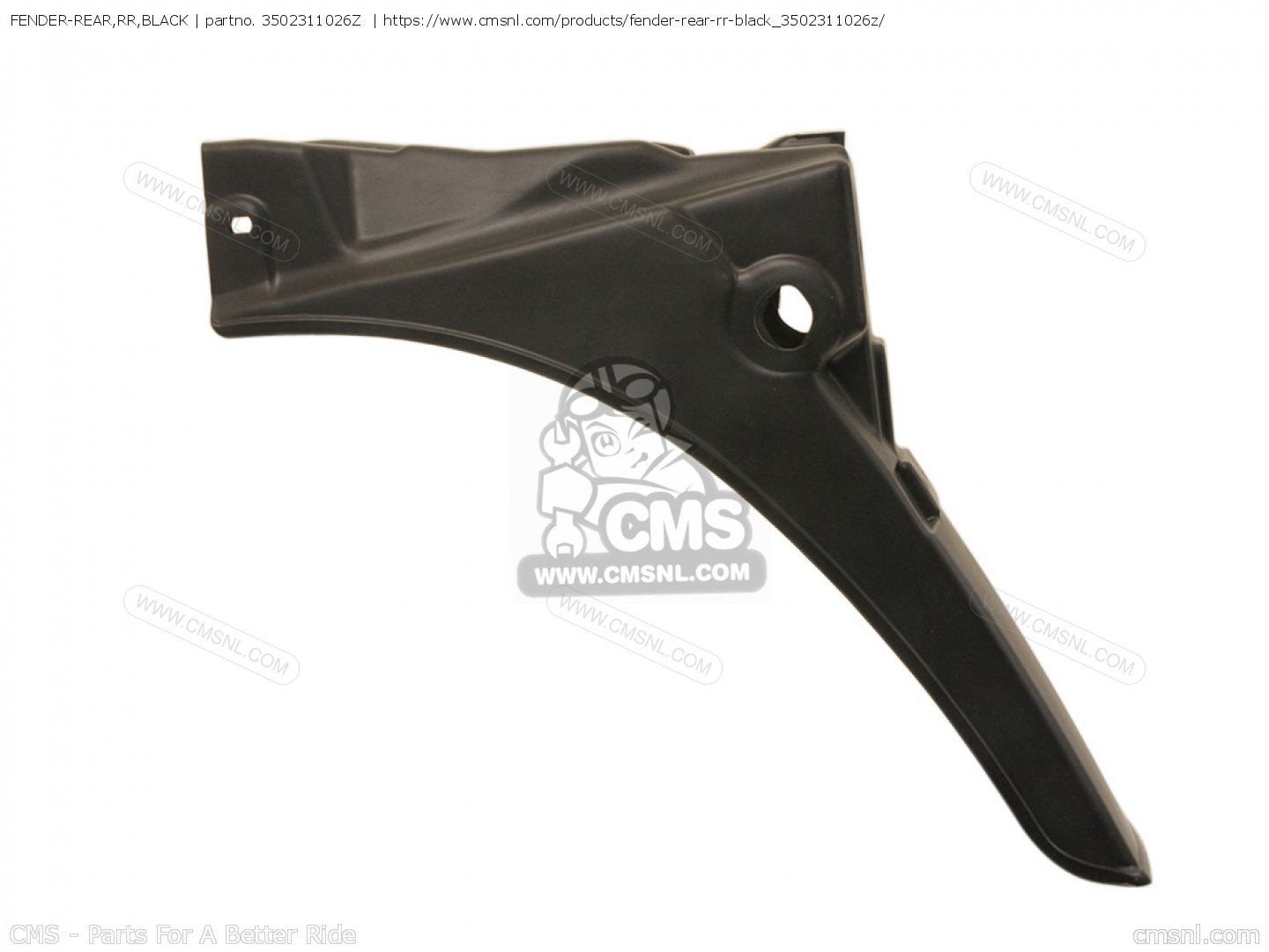 3502311026Z: Fender-rear,rr Kawasaki - buy the 35023-1102-6Z at CMSNL