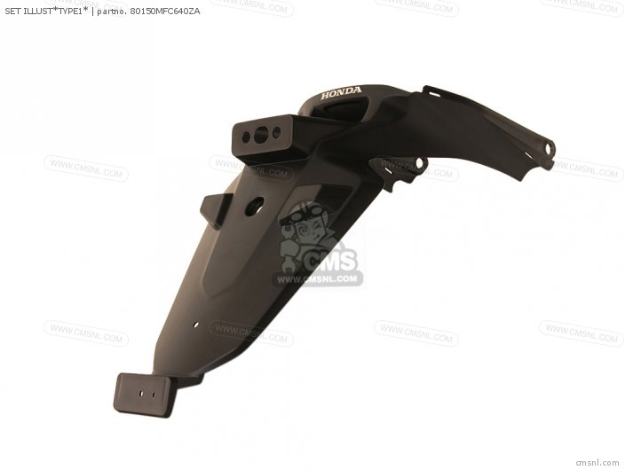 80150MFC640ZA Fender Set, Rr. (wl) Honda buy the 80150MFC640ZA at