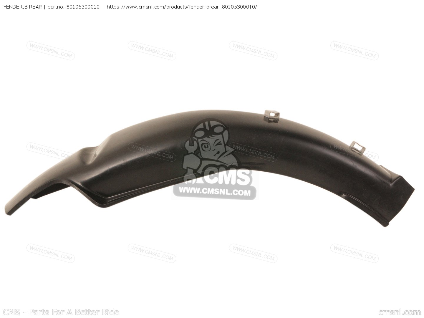 80105300010: Fender,b.rear Honda - Buy The 80105-300-010 At CMSNL