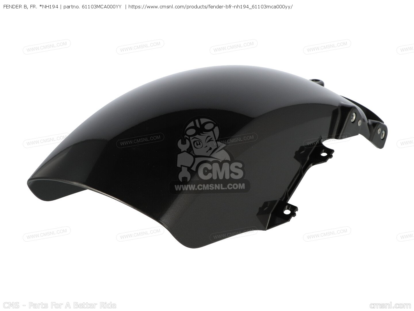 GL1800A 純正フェンダー 61103-MCA-000ZE 61103MCA000YY: FENDER,F*NH194MU* Honda - buy the 61103-MCA