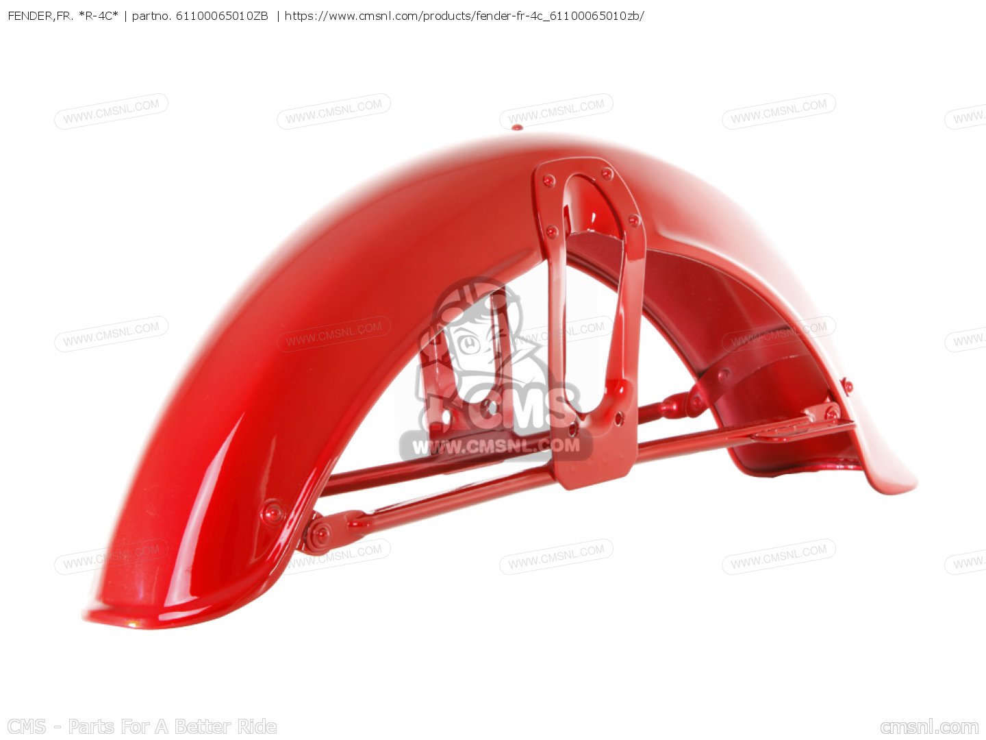 Fender Fr R 61100065010ZB: FENDER,FR. *R-4C* Honda - buy the 61100-065-010ZB at CMSNL
