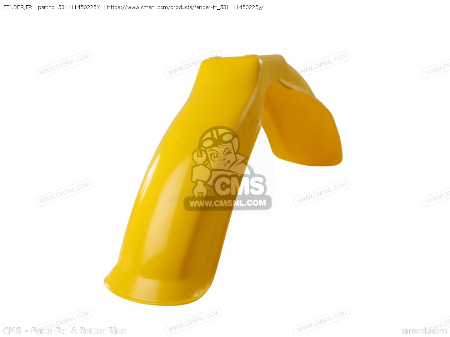 531111450225Y: Fender,fr Suzuki - buy the 53111-14502-25Y at CMSNL