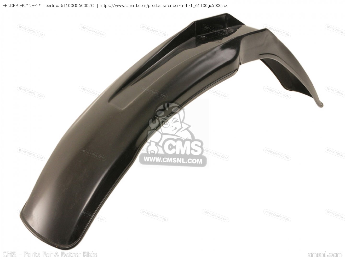 61100GC5000ZC: Fender,fr.*nh-1* Honda - buy the 61100-GC5-000ZC at CMSNL