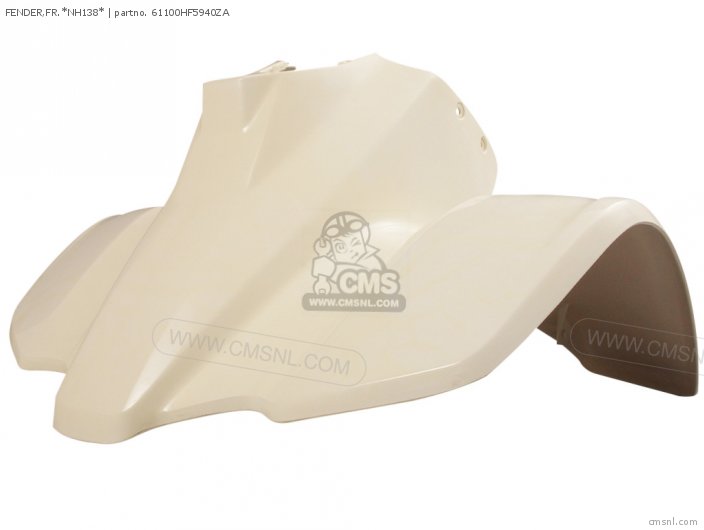 61100HF5940ZA: Fender,fr.*nh138* Honda - buy the 61100-HF5-940ZA at CMSNL
