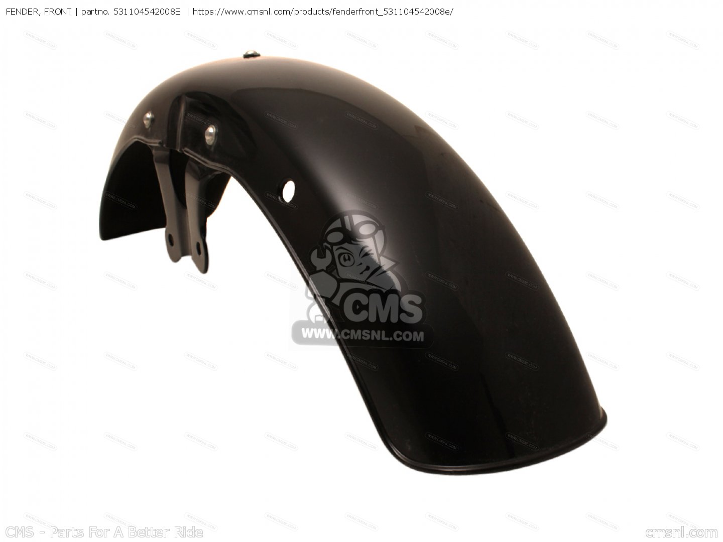 FENDER, FRONT for GSX750 1980 (T) (E01 E02 E06 E22 E24) - order at CMSNL