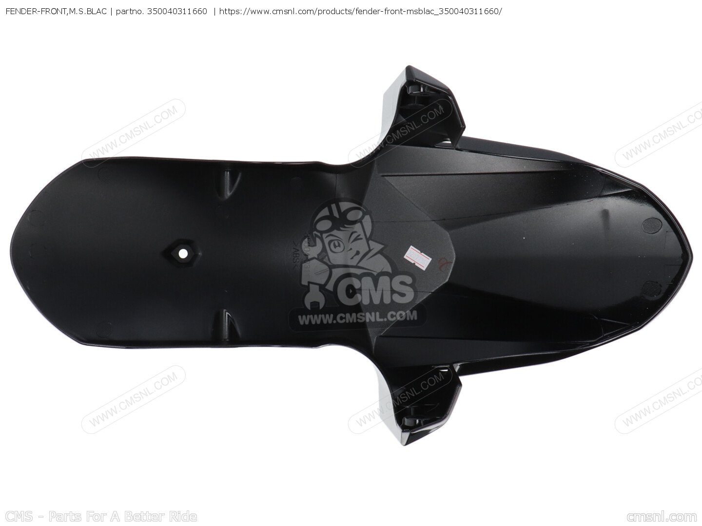 FENDER-FRONT,M.S.BLAC for Kawasaki - order at CMSNL